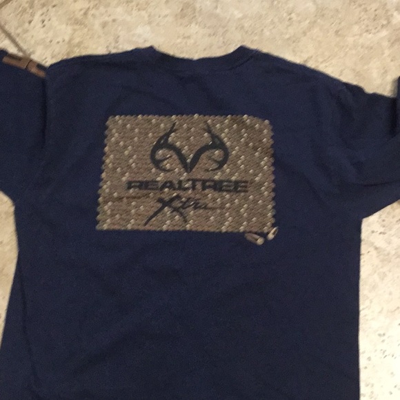 Real tree long sleeve tee shirt - Picture 2 of 2